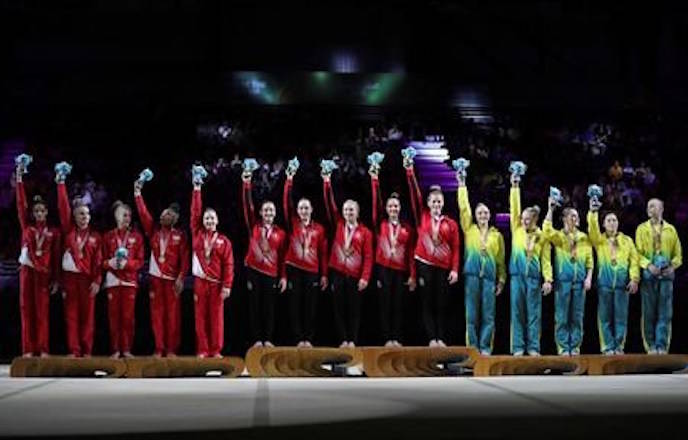 Canadian women win team gymnastics gold at Commonwealth Games