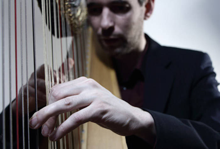 Harpist Josh Layne celebrates 1 million YouTube views with a concert. (Submitted photo)