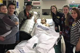 Injured Broncos cheered by Stanley Cup visit to their hospital bedsides