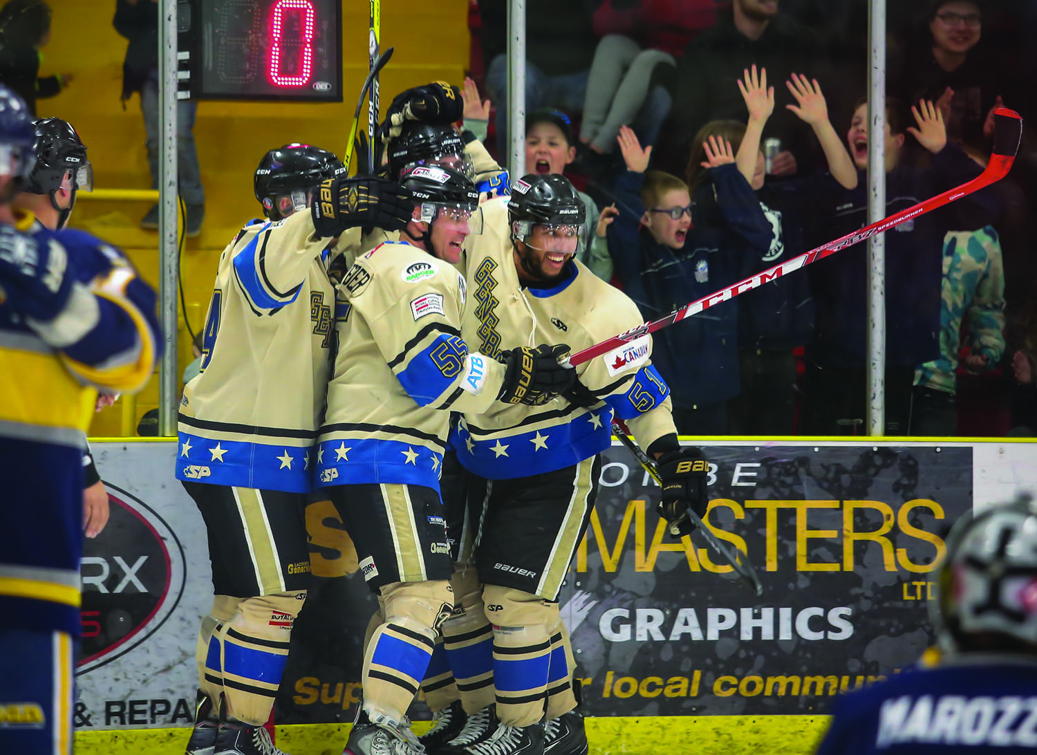 ALLAN CUP - The Generals came up just short in the 2018 Allan Cup in Rosetown, losing 7-4 in the finals against the Stoney Creek Generals. Lacombe Express File Photo