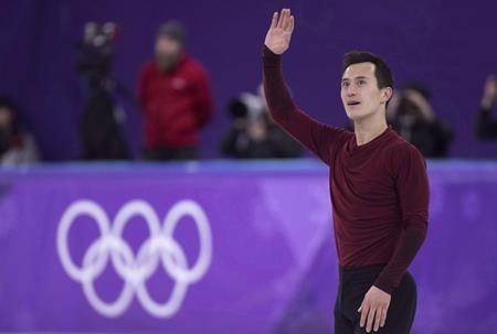 Patrick Chan at the 2018 Winter Olympics in Pyeongchang, South Korea. (The Canadian Press)