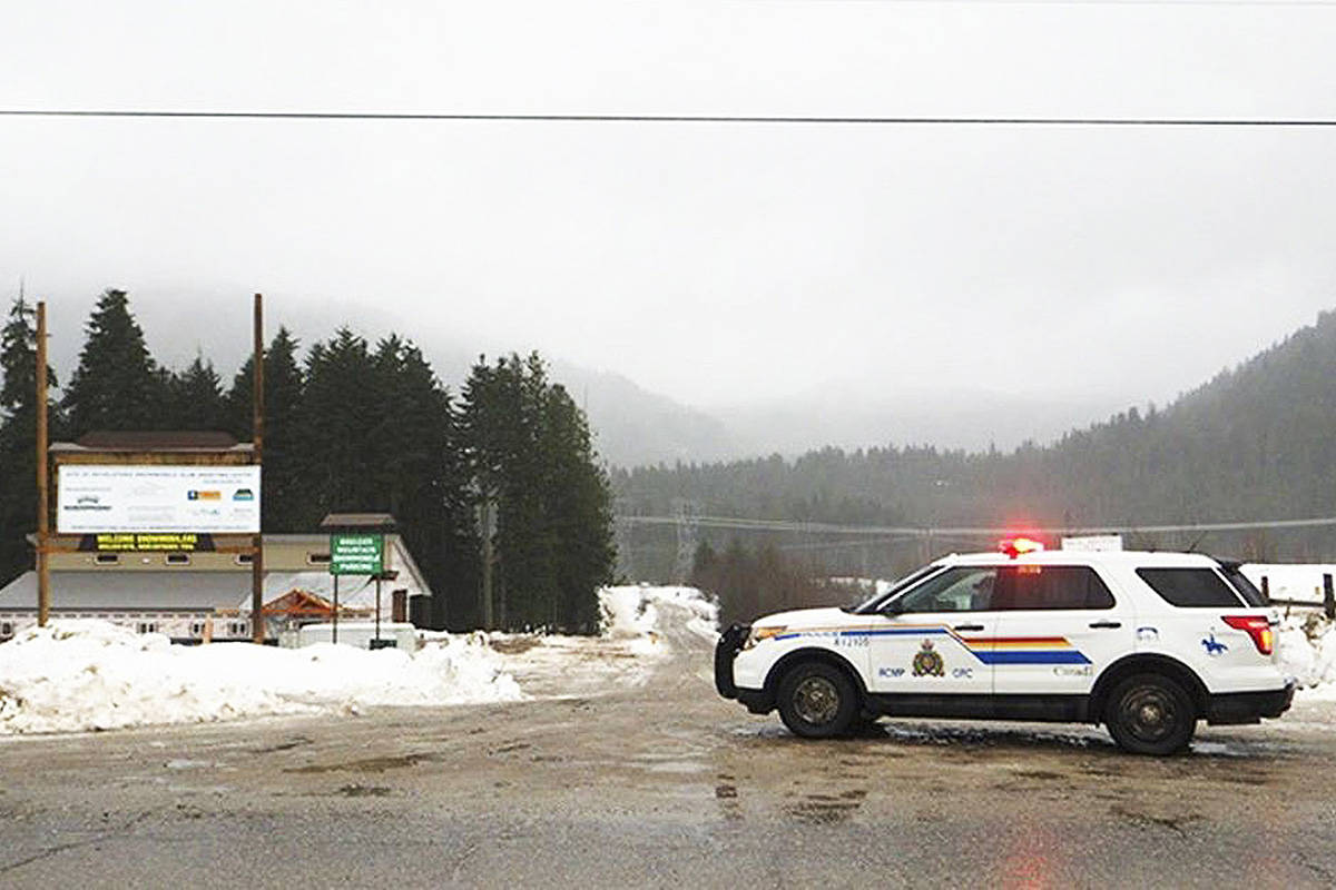 An Alberta Man is dead after a snowmobile collision Friday morning on Boulder Mountain near Revelstoke. (file photo)