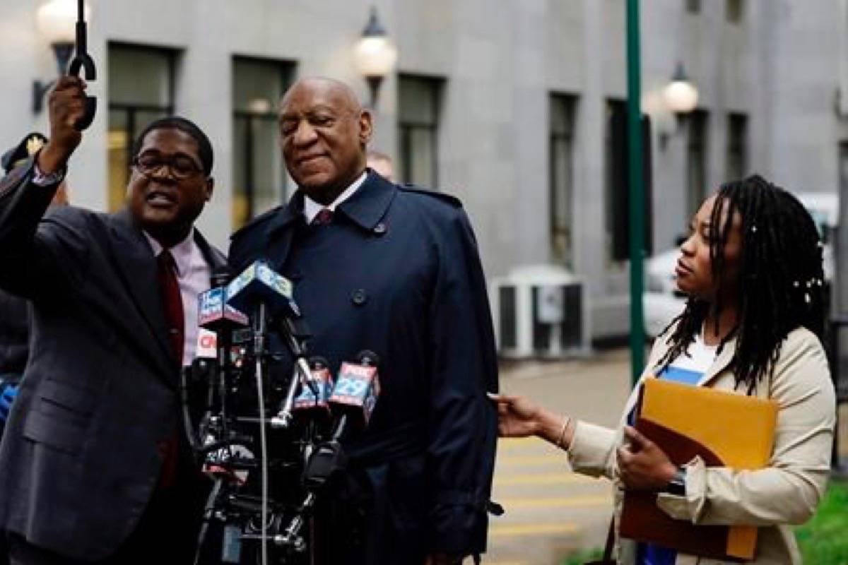 Jurors at Bill Cosby’s sexual assault retrial will start deliberating. (Photo by THE ASSOCIATED PRESS)