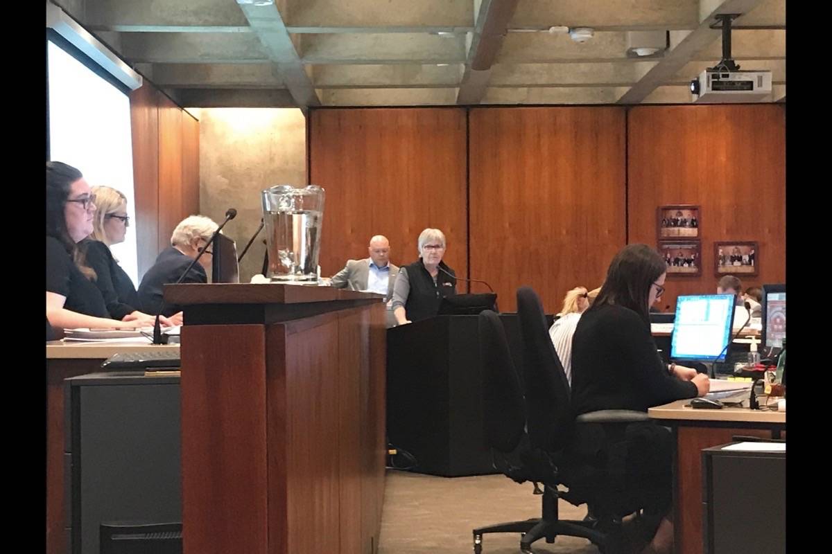 CANADA GAMES - 2019 Canada Games Board Chair Lyn Radford recently presented the latest Games related developments to Red Deer City council. Todd Colin Vaughan/Red Deer Express