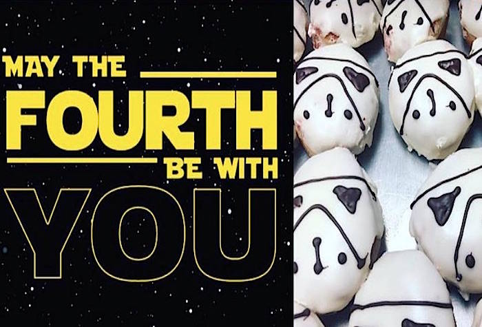 At least one B.C. company celebrated May 4th with some sweet treats from a galaxy far, far away. (Empire Donuts/Instagram)