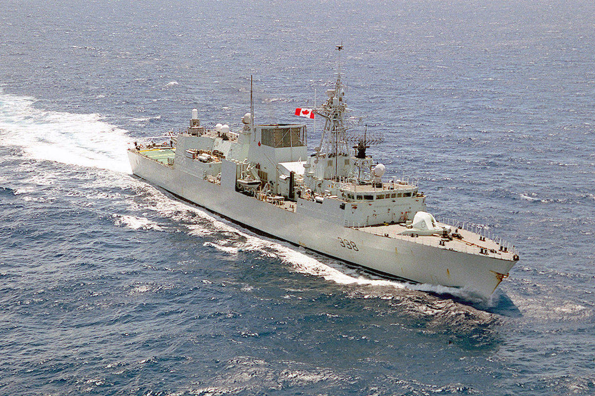 Potentially hazardous mould found in Canadian warship