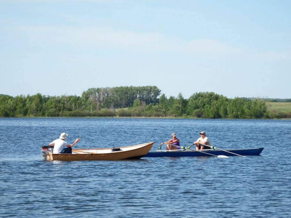 ROWING CLUB - The Central Alberta Rowing Club is hosting a Learn to Row session this month. Todd Colin Vaughan/Lacombe Express