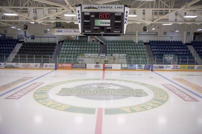 Elgar Petersen Arena, home of the Humboldt Broncos, is shown in Humboldt, Sask., on Saturday, April 7, 2018. The Humboldt Broncos hockey club says they will have a team ready to hit the ice for the 2018-19 season. In a news release, they say they in the process of recruiting a head coach and general manager to replace Darcy Haugen.THE CANADIAN PRESS/Liam Richards