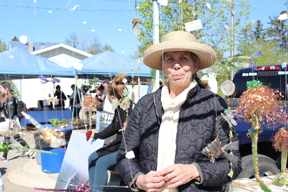 MARKET FINDS - Kristina Cryderman of Kristinas’ Whey at the annual Market at Red Deer.Carlie Connolly/Red Deer Express