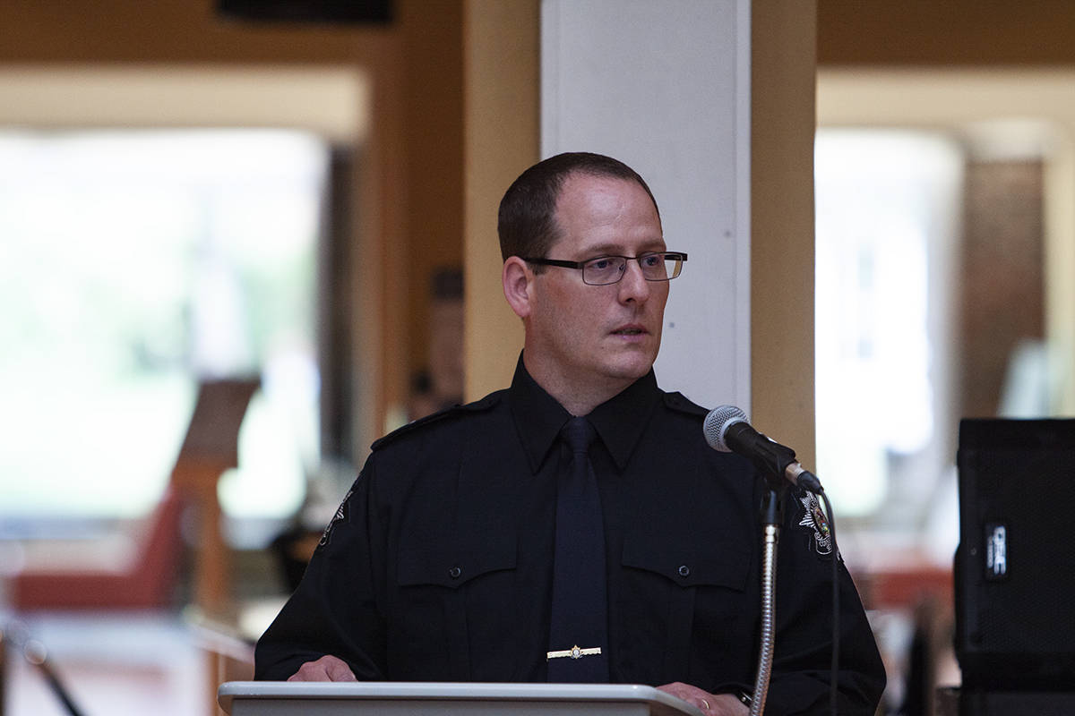 COMMUNITY NEED - Byron Reynolds, head of programs at the Red Deer Remand Centre, made an out-of-the-blue call to Red Deer College which snowballed into the College’s new two-year Justice Studies Diploma. Todd Colin Vaughan/Red Deer Express