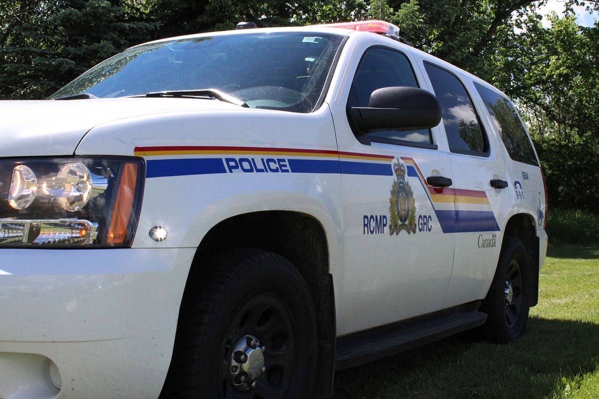 Red Deer RCMP arrest man in stolen truck after police car rammed