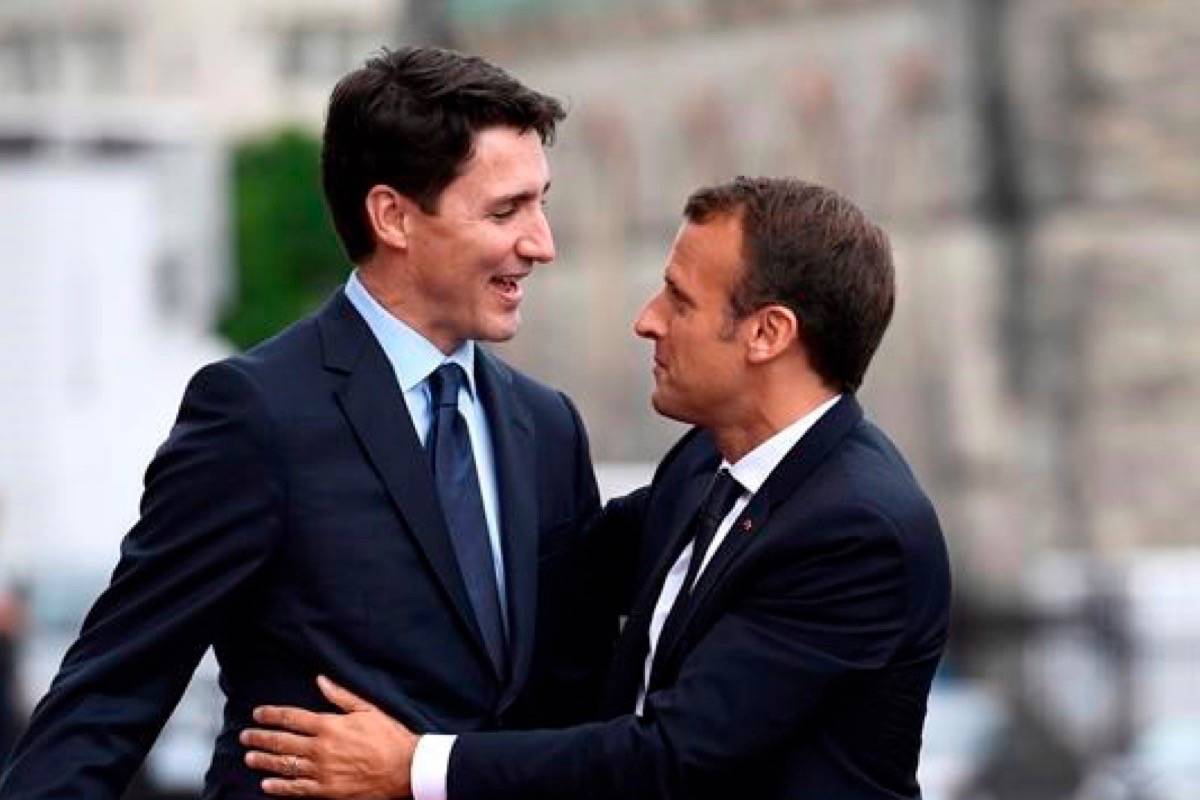 Trudeau, Macron brace for Trump ahead of G7 with meeting in Ottawa