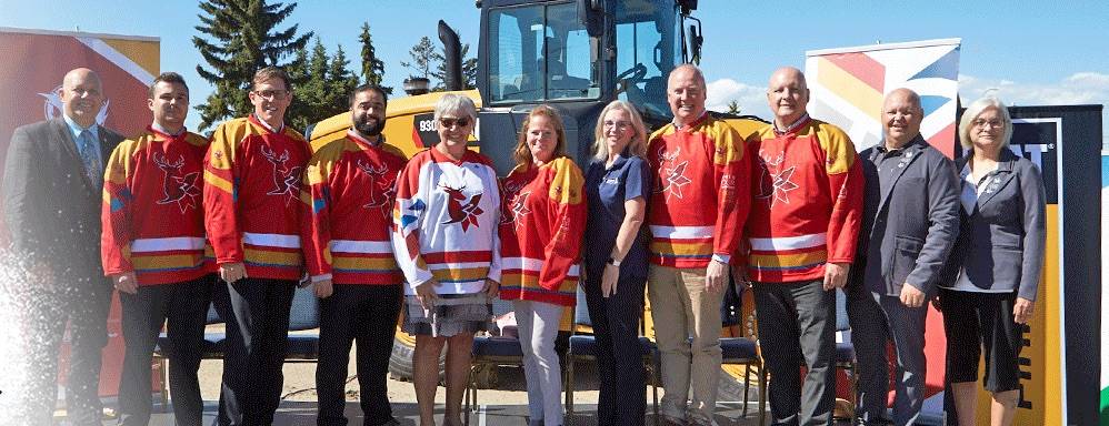 SPONSORS - Six sponsors of the nation’s largest multi-sport and cultural event for youth in nation - the 2019 Canada Winter Games - were announced June 26th in Red Deer. Photo submitted
