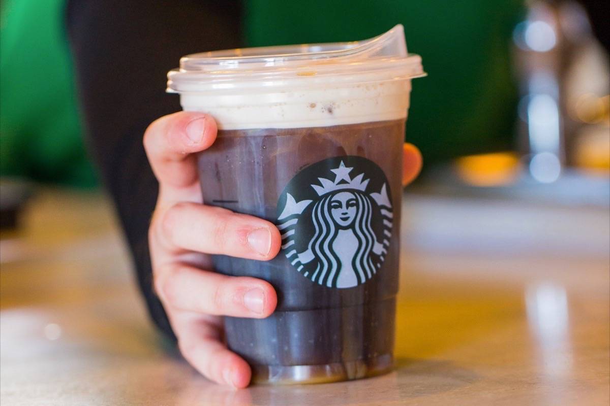 Starbucks will debut new strawless lids on iced drinks in Vancouver and Seattle before rolling them out at all locations. (Starbucks)