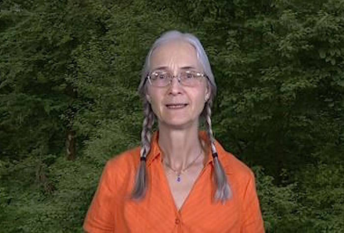 Monika Schaefer is shown in a 2016 YouTube video denying the Holocaust. A former federal Green candidate disavowed by the party after she published a self-made video denying the Holocaust is on trial in Germany for incitement of hatred. THE CANADIAN PRESS/HO - YouTube