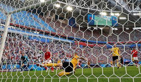 Belgium finishes 3rd at World Cup, beats England 2-0