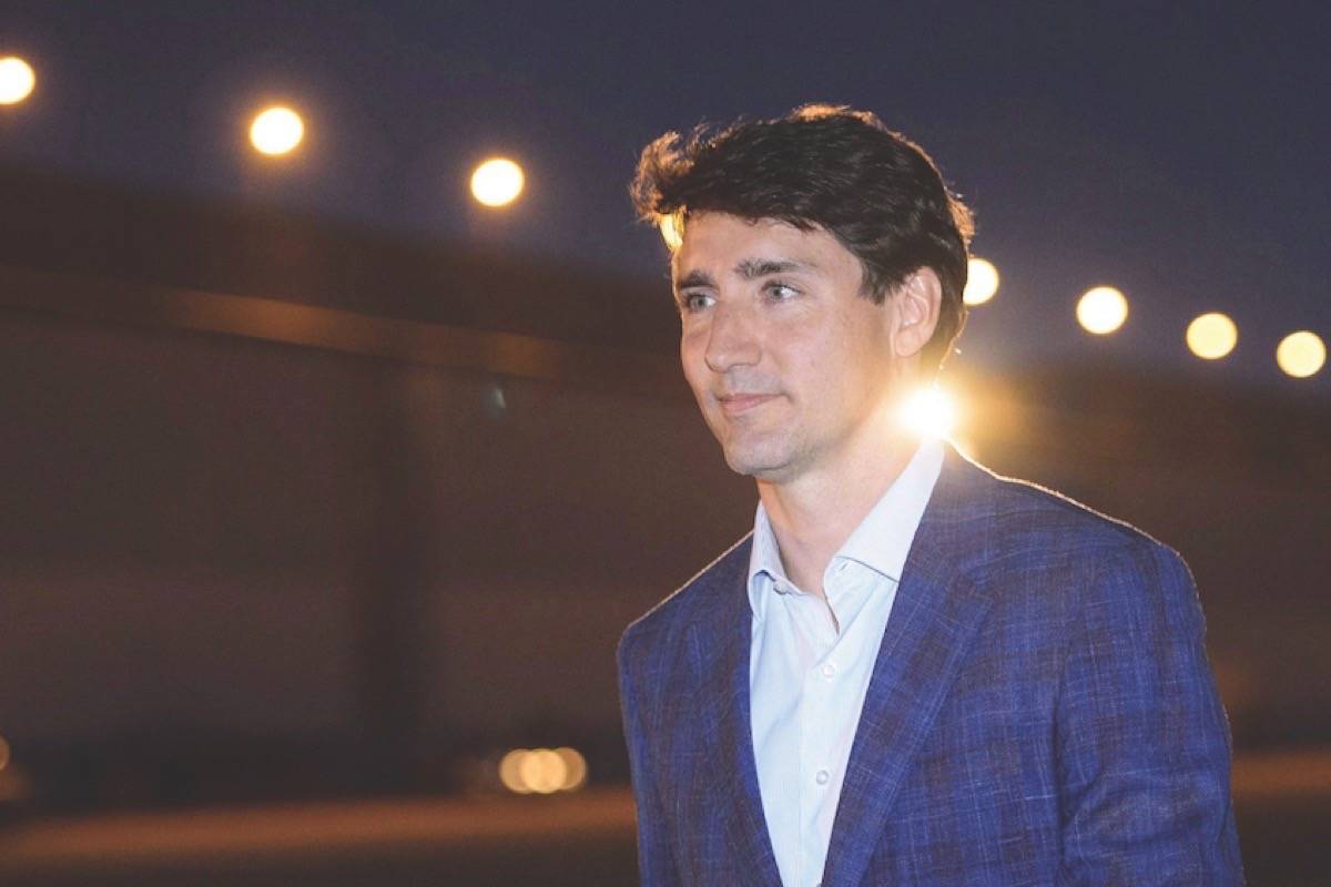 Prime Minister Justin Trudeau arrives in Brussels, Belgium on July 10, 2018. THE CANADIAN PRESS/Sean Kilpatrick