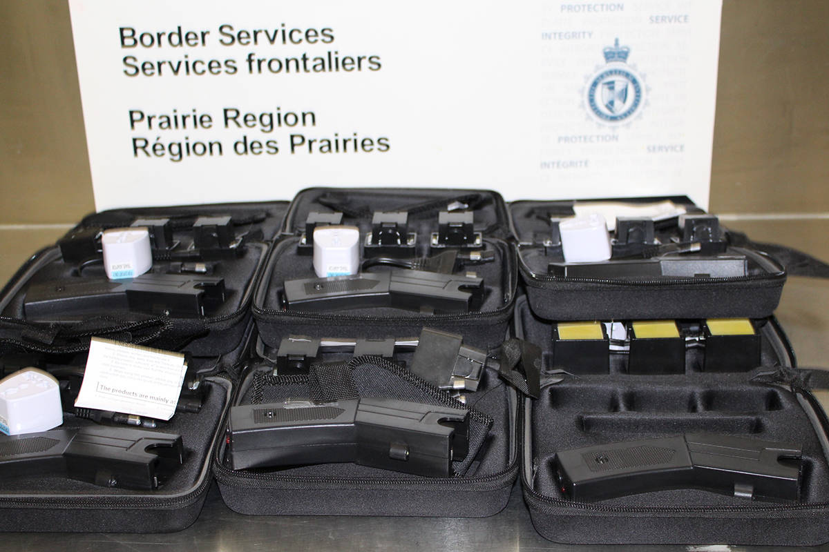 UPDATED: Airdrie man charged after Taser-like weapons seized