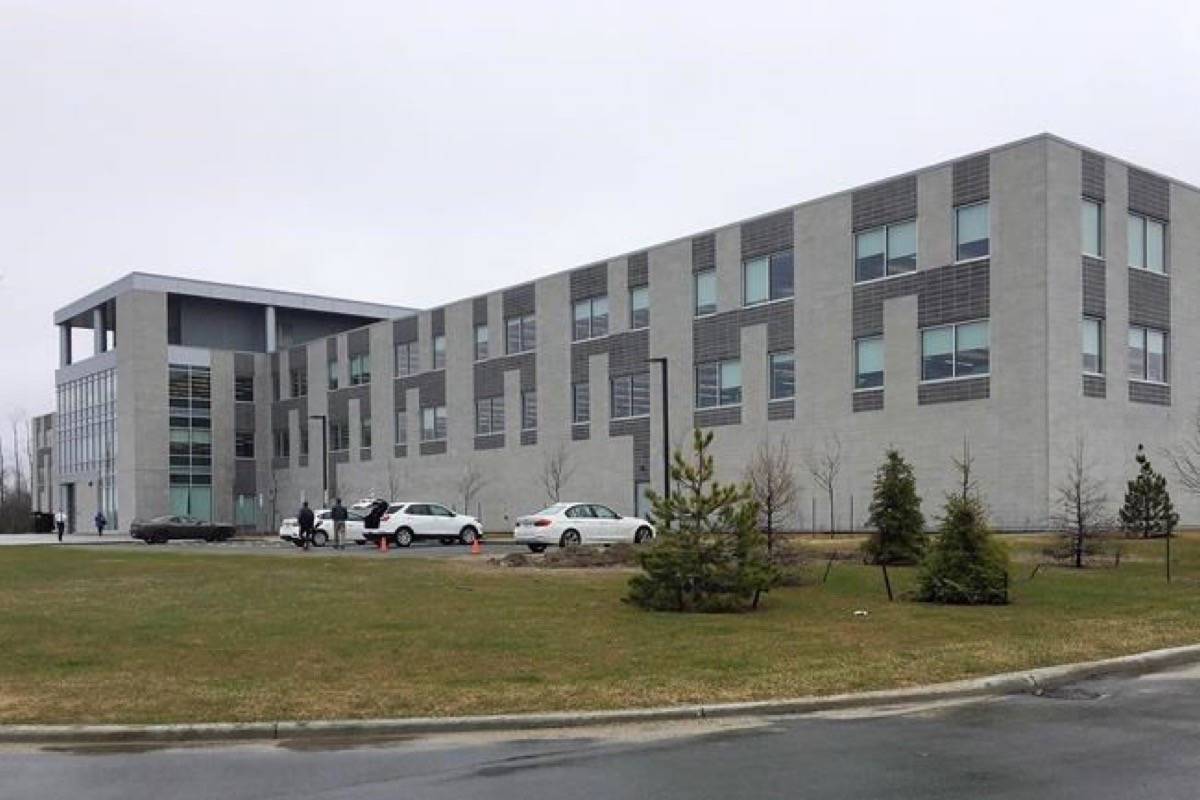 The federal Liberals are struggling to find a way to properly compensate civil servants who have suffered financially and emotionally as a result of the failed Phoenix pay system, says a government source. The centralized Public Service Pay Centre is shown in Miramichi, N.B., on Friday, May 4, 2018. (THE CANADIAN PRESS/Michael MacDonald)