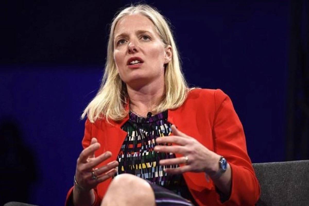 Minister of Environment and Climate Change Catherine McKenna speaks during the Canada 2020 Conference in Ottawa on Tuesday, June 5, 2018. (THE CANADIAN PRESS/Justin Tang)