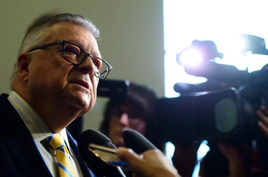 Public Safety Minister Ralph Goodale was grilled at a special session of the Commons standing committee on immigration studying irregular migration July 24, 2018. Image: Sean Kilpatrick/The Canadian Press)