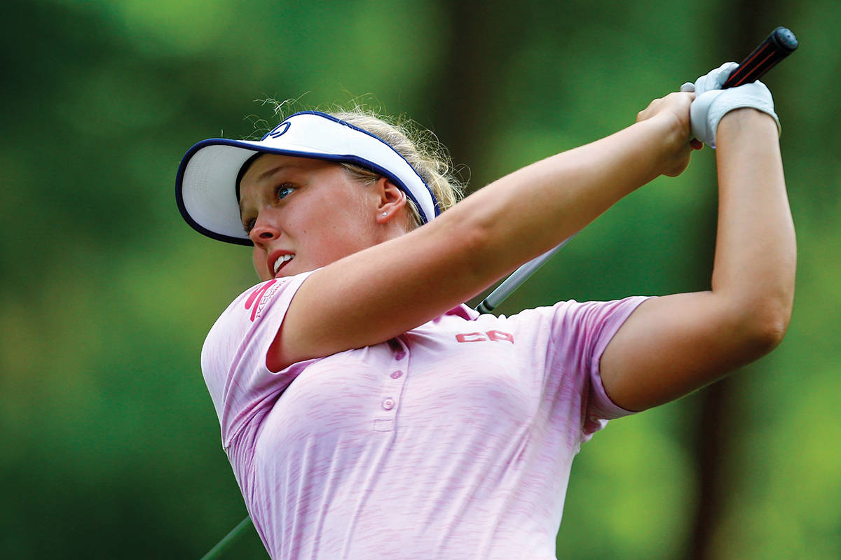 Canada’s Brooke Henderson has hole in one at British Women’s Open