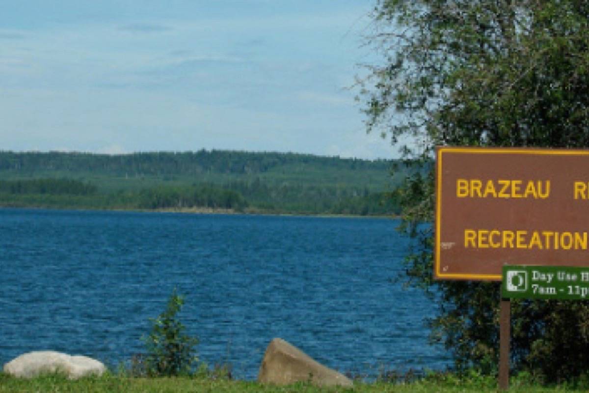 FSMA photo of Brazeau Reservoir