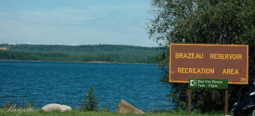 FSMA photo of Brazeau Reservoir