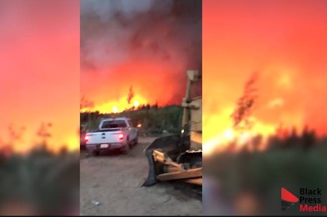 Update: 27 structures lost in ‘volatile’ northern B.C. wildfire