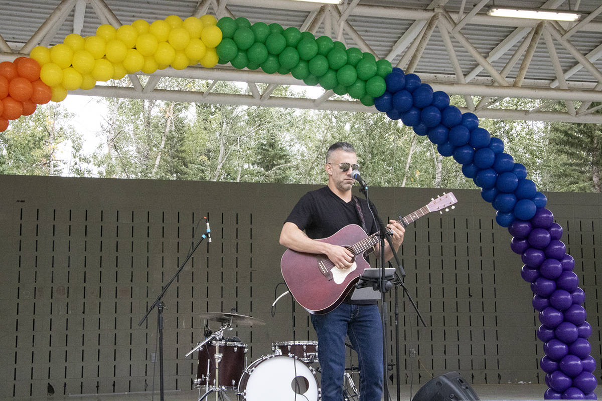 Pride in the Park took over Bower Ponds in part of Central Alberta Pride Week starting on Aug. 12, 2018. Todd Colin Vaughan/Red Deer Express