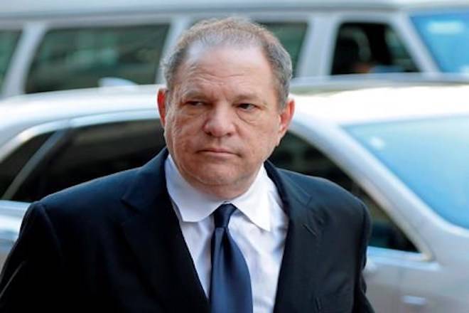 FILe - In this July 9, 2018 file photo, Harvey Weinstein arrives to court in New York.