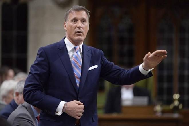 Bernier is shown in the House of Commons on Parliament Hill in Ottawa on Thursday, Sept.28, 2017. THE CANADIAN PRESS/Adrian Wyld