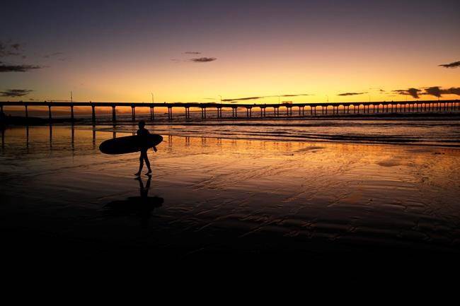 Surf’s up in California, where it’s now the official sport