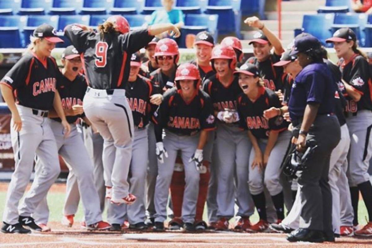 Team Canada win’s bronze after defeating the U.S. 8-5 at the women’s baseball world cup in Florida. (Baseball Canada/Instagram)