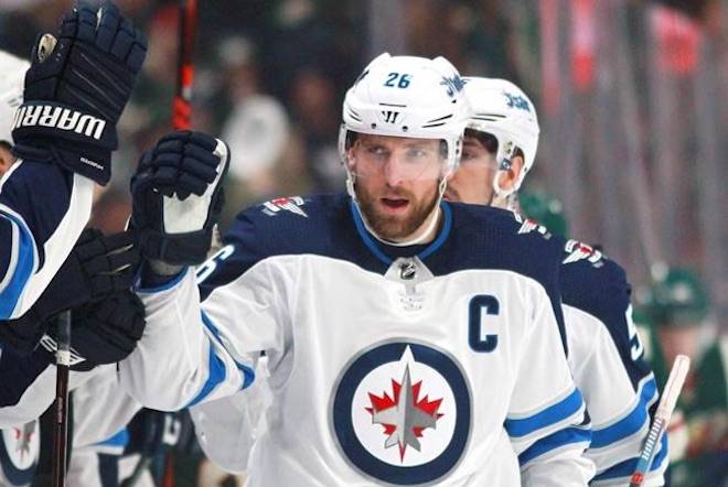 Winnipeg Jets captain Blake Wheeler gets $41.25M five-year extension