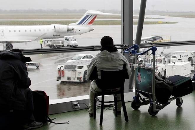 Man arrested after car-ramming at French airport