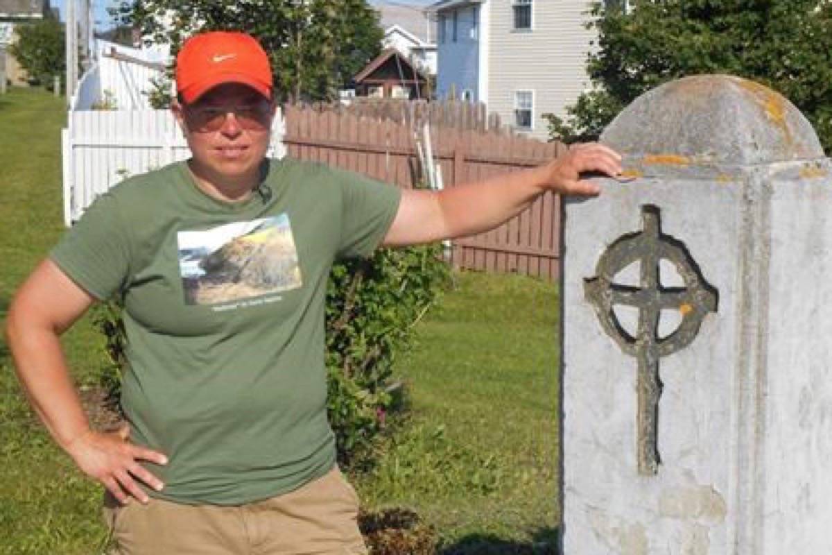 Gemma Hickey is shown at the Mount Cashel Memorial, August 2, 2015, after walking 30 days straight across Newfoundland to raise awareness and funds for Pathways an organization they founded for survivors of religious institutional abuse. has written a letter to Pope Francis, saying the Vatican “owes God an apology” for the mismanagement of abuse allegations. (THE CANADIAN PRESS/HO-Gemma Hickey)