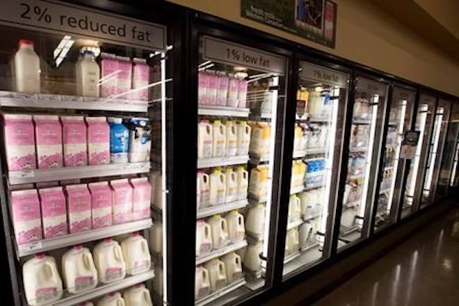 Milk is pictured at a grocery store in North Vancouver, B.C., Monday, Sept. 24, 2018. THE CANADIAN PRESS Jonathan Hayward
