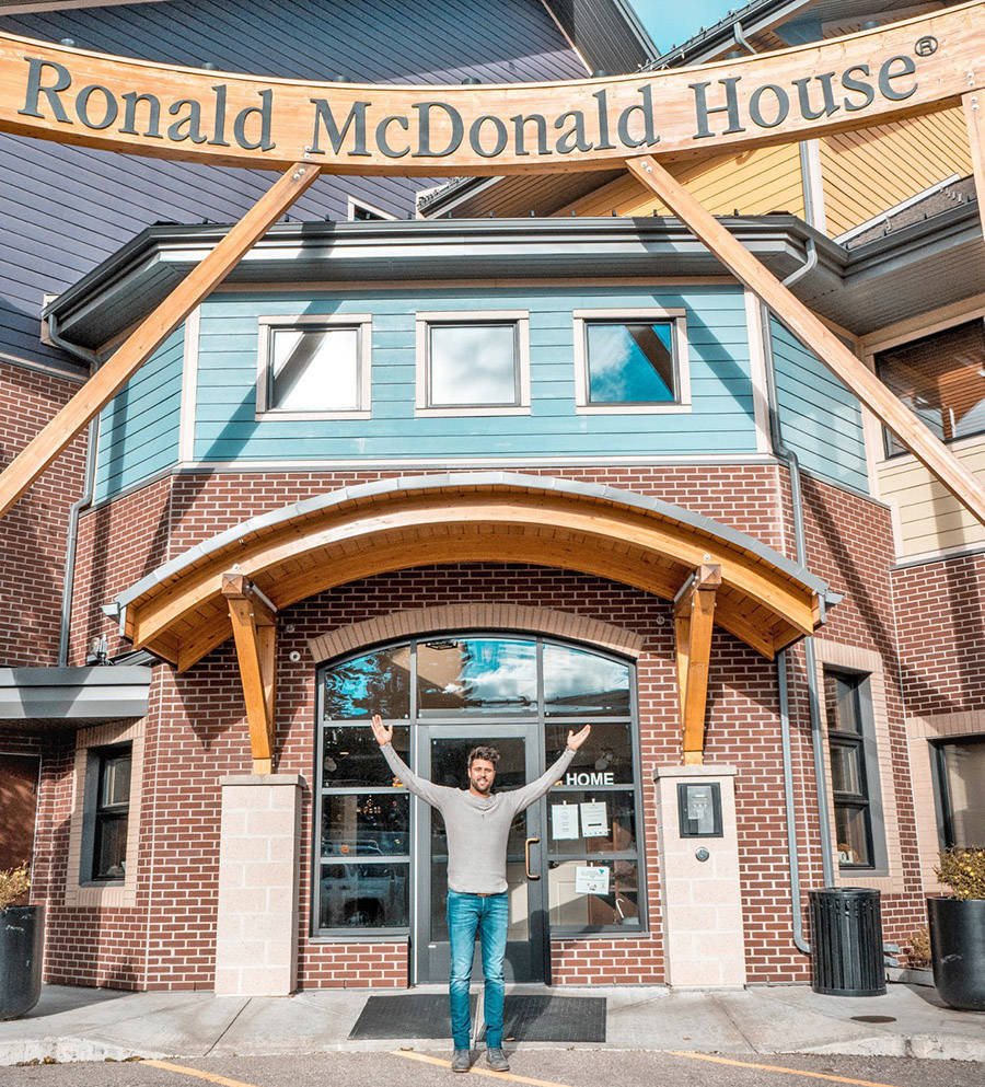 Singer Jamie Woodfin is excited about launching a social media fundraising and awareness campaign for the Ronald McDonald House in Red Deer.                                photo submitted