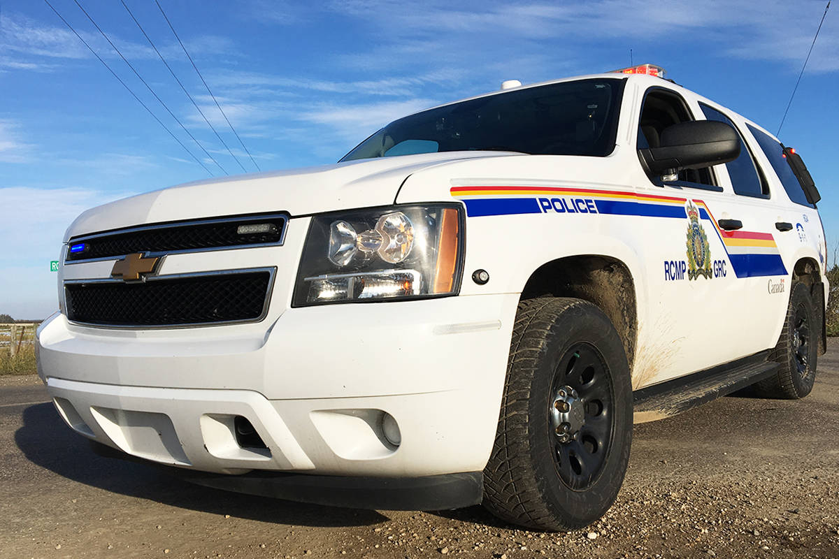 Serious collision north of Ponoka