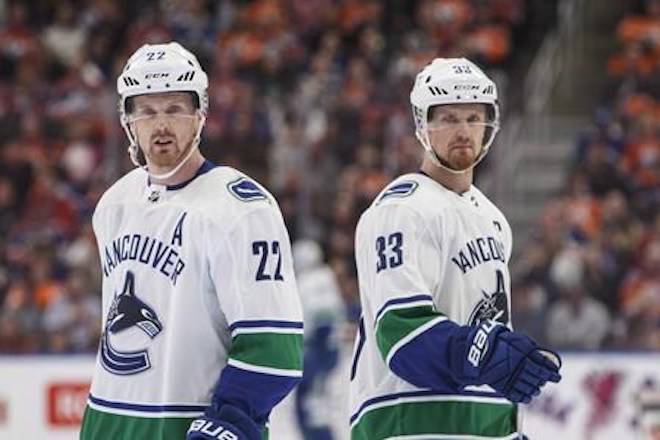Sedin twins’ numbers to be retired by Canucks next season