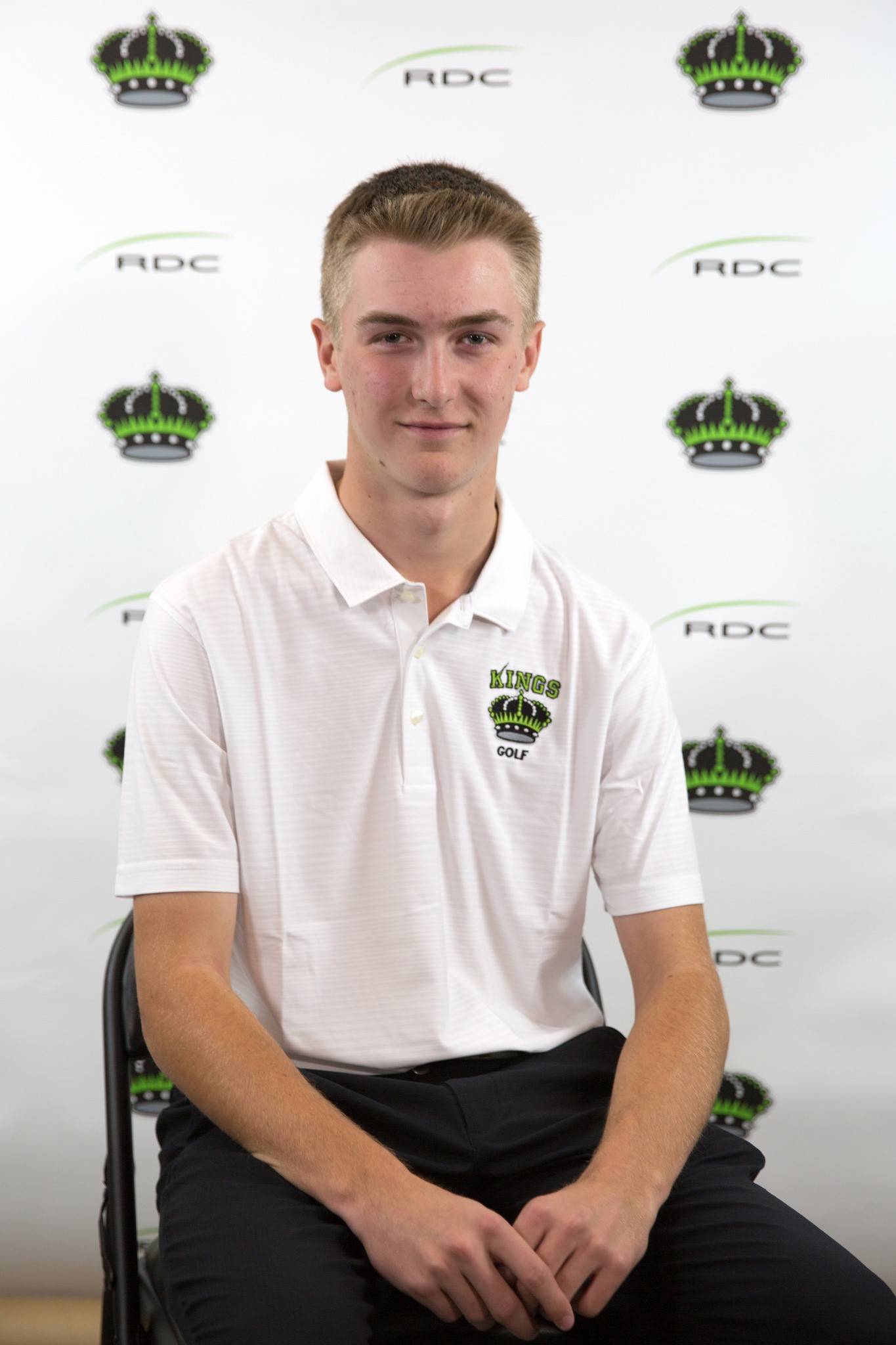 Chase Broderson has quickly become on of Red Deer College’s leaders on the golf course. Photo Submitted by RDC Athletics
