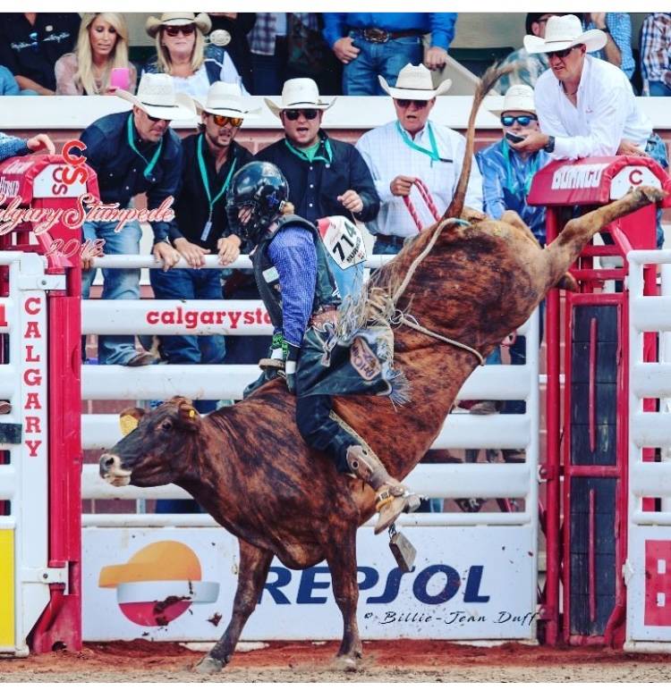 Young rodeo star Carter Sahli, 15, is the only competitor from Red Deer competing in the upcoming Canadian Finals Rodeo at the end of October.photo submitted