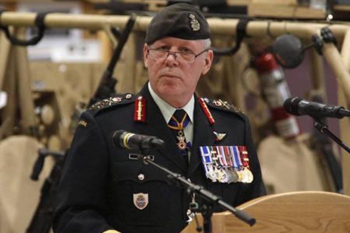 Chief of the Defence Staff General Jonathan Vance speaks at a Canadian Special Operations Forces Command change of command ceremony in Ottawa on Wednesday, April 25, 2018. Defence chief Gen. Jonathan Vance says he takes cold comfort from the fact the number of military sexual assaults reported to authorities skyrocketed last year, after one of his officers suggested the increase represented a sign of progress in the fight against such behaviour. (Patrick Doyle/The Canadian Press)