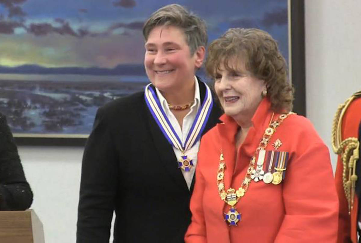 Singer k.d. lang receives Alberta’s highest honour
