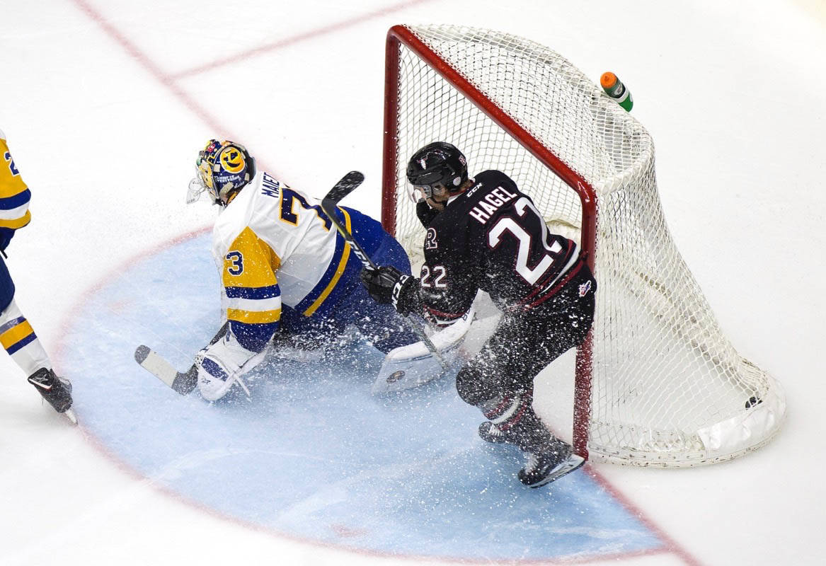 Rebels defeat the Saskatoon Blades 4-3 in OT