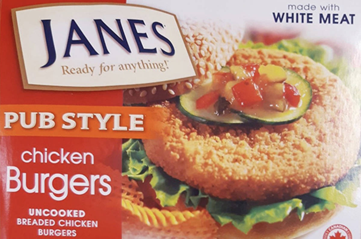 Janes Pub Style Chicken Burgers recalled after salmonella outbreak