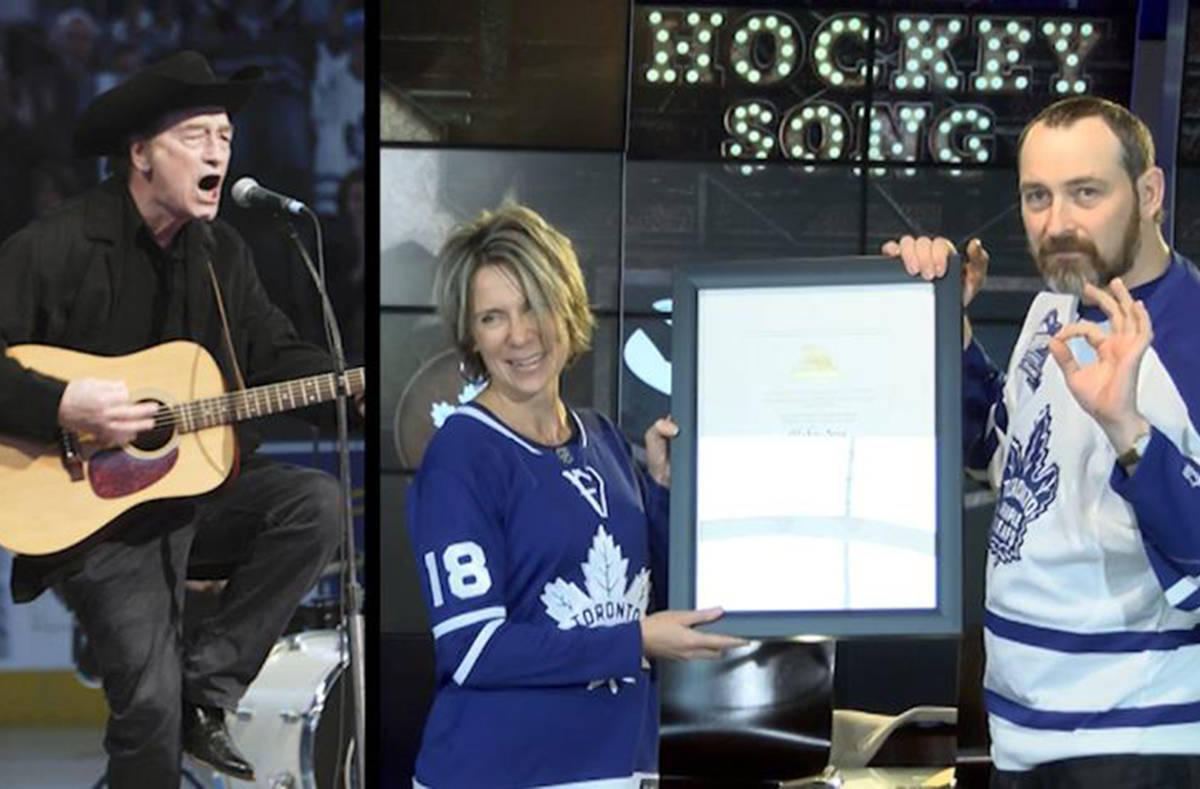 Stompin’ Tom’s ‘The Hockey Song’ inducted into Hall of Fame