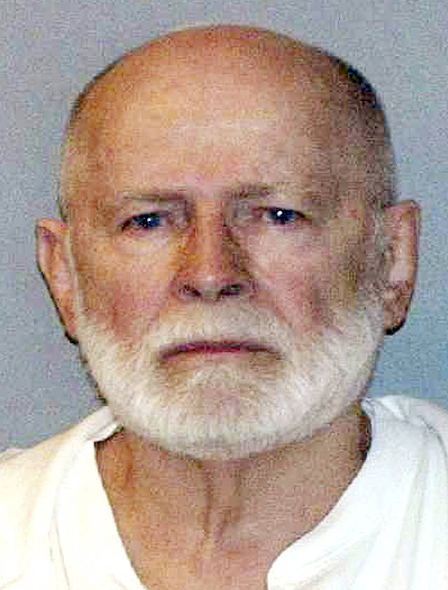 This June 23, 2011, file booking photo provided by the U.S. Marshals Service shows James “Whitey” Bulger. (U.S. Marshals Service via AP, File)