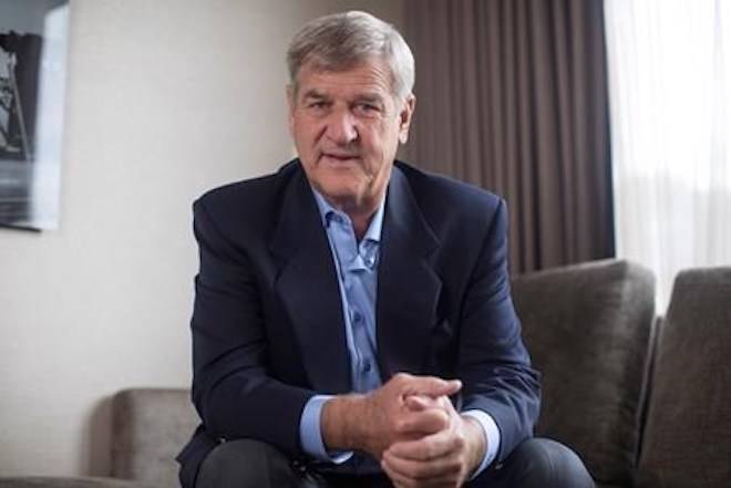 Bobby Orr is pictured in a Toronto hotel room as he promotes his new book “Bobby: My Story in Pictures,” on Monday, October 29, 2018. THE CANADIAN PRESS/Chris Young